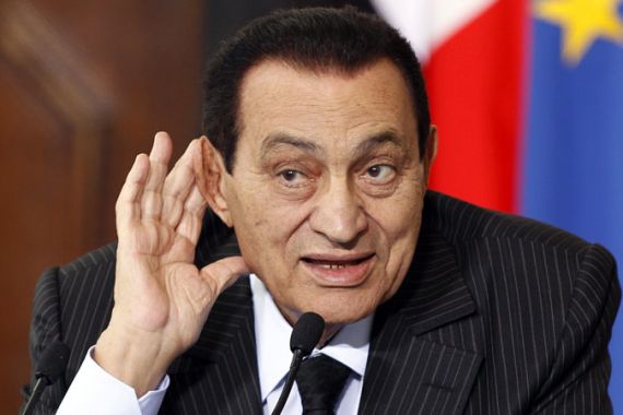 Hosni Mubarak ousted Egyptian President