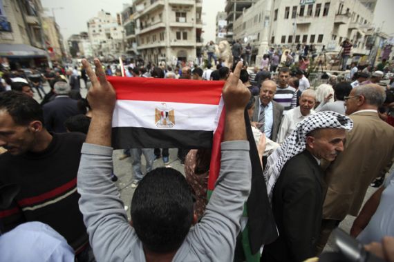 Egypt new diplomacy Palestine [Reuters]