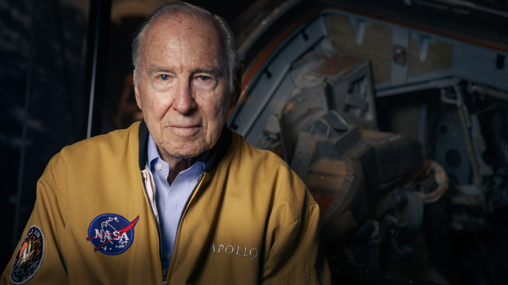 Captain Jim Lovell flew into space three times before his final and most famous mission, Apollo 13 in 1970 [Mark Kensett / Al Jazeera]