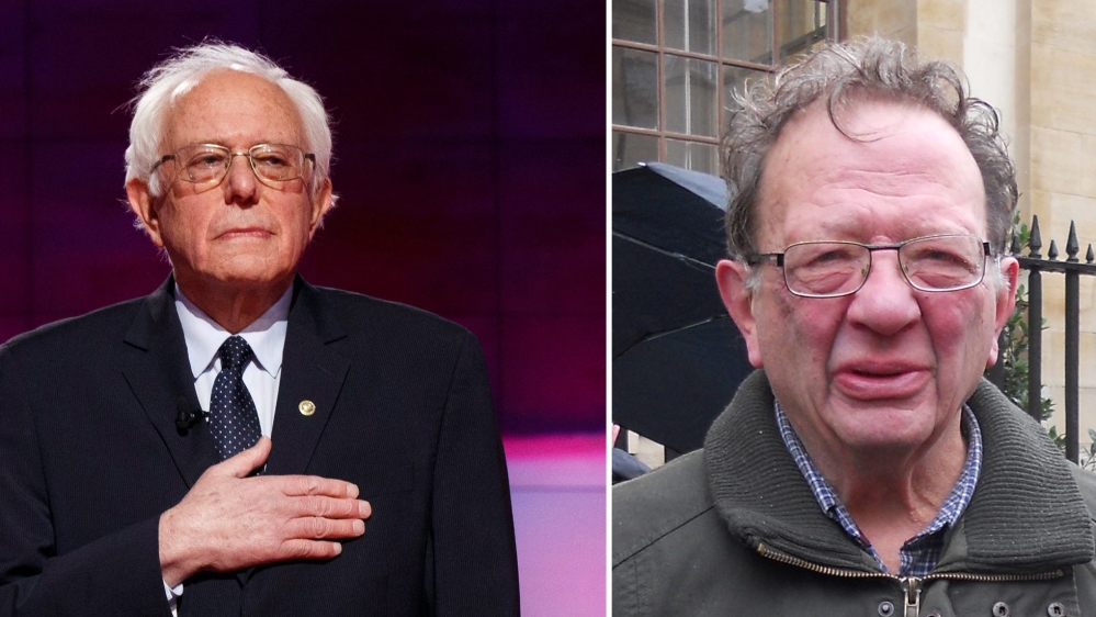 Larry Sanders, right, is the older brother of Vermont Senator Bernie Sanders [Justin Lane/ Green Party] 