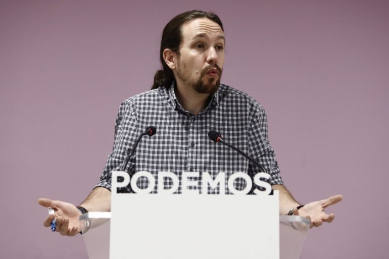 Podemos dispute for the leadership of the party