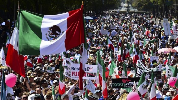 Thousands of Mexicans