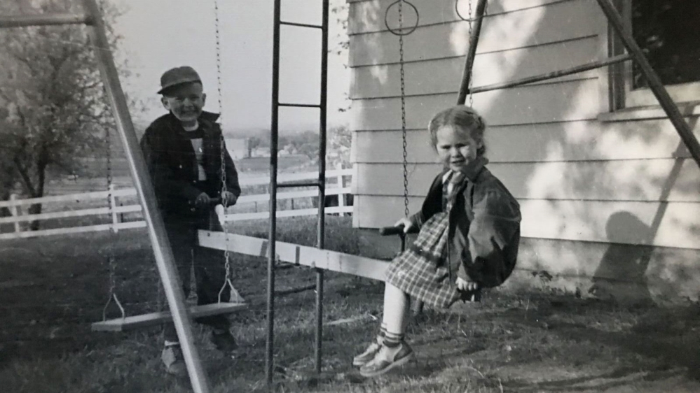 Phyllis Prentice in Iowa, 1953 [Courtesy of Shujaa Graham and Phyllis Prentice]