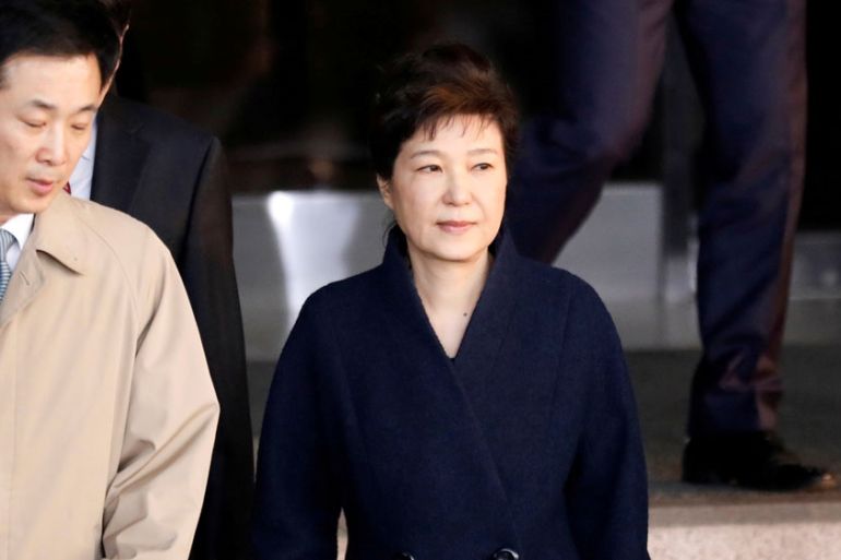 South Korea''s ousted leader Park Geun-hye