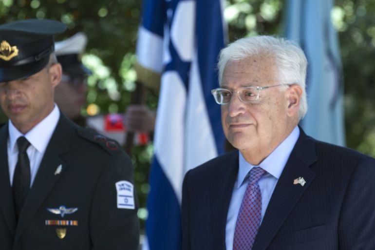 New US Ambassador to Israel David Friedman presents credentials