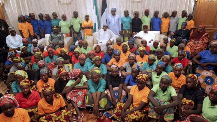 Nigeria Chibok girls Buhari
