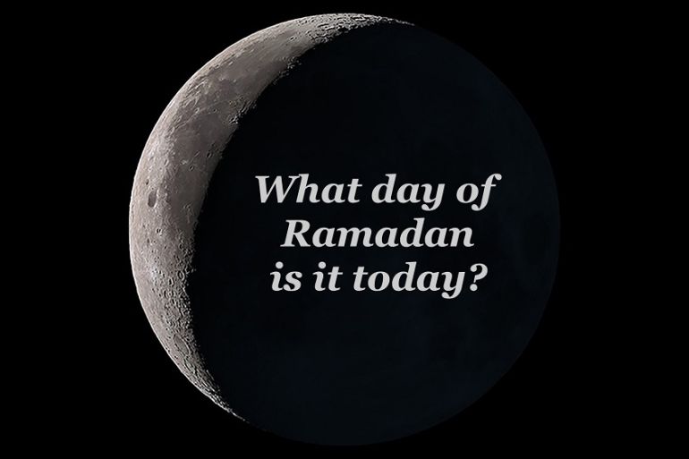 Ramadan moon - NASA image