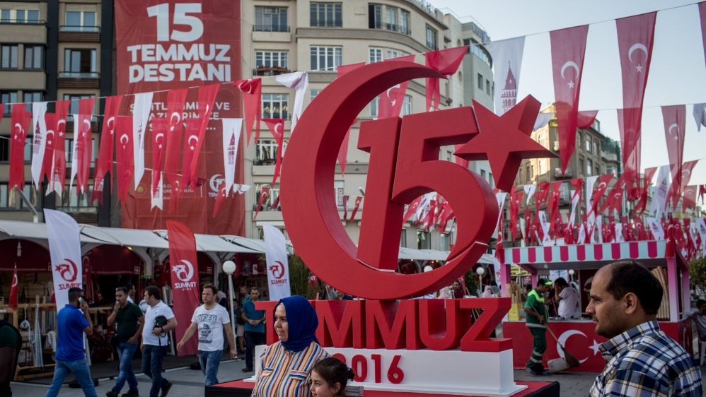 Turkey has declared July 15 an annual national holiday of 'democracy and unity' [Chris McGrath/Getty]