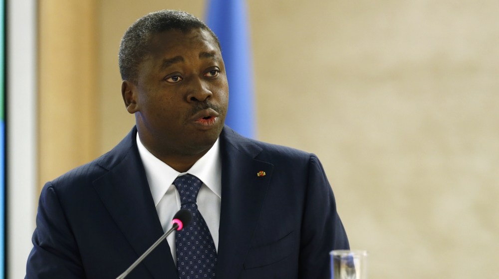 President Faure Essozimna Gnassingbe came to power in 2005 following the death of his father who ruled the country for nearly 40 years [Denis Balibouse/Reuters]