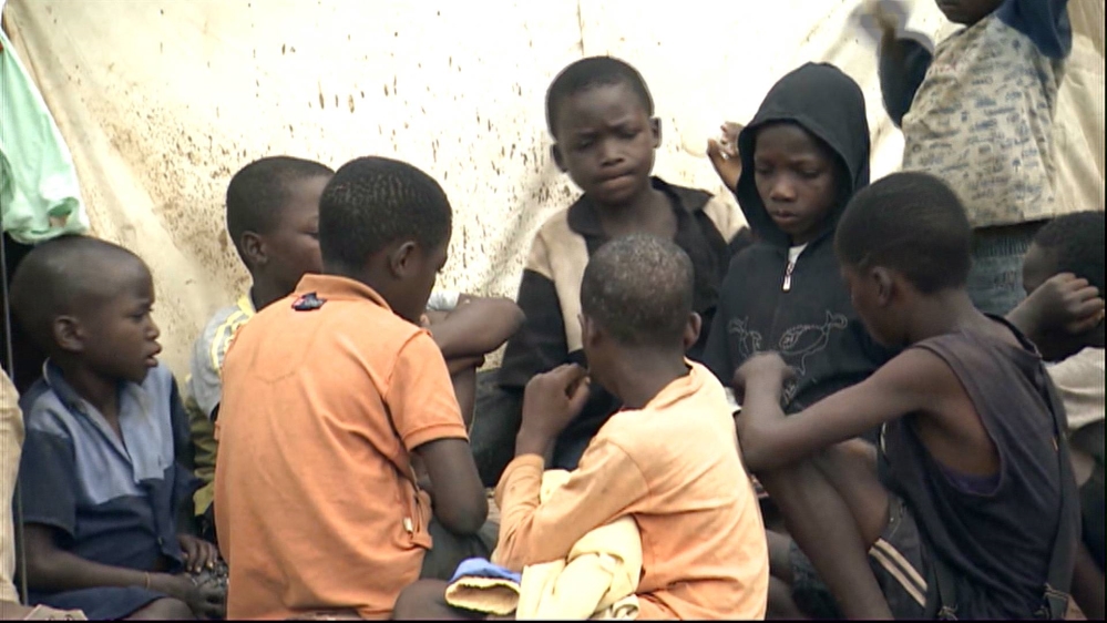 Congolese child refugees are traumatised and show signs of malnutrition [Al Jazeera]