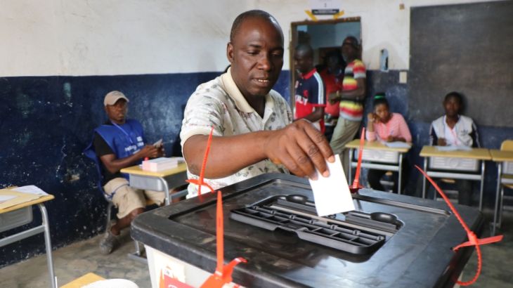 Presidential election in Liberia