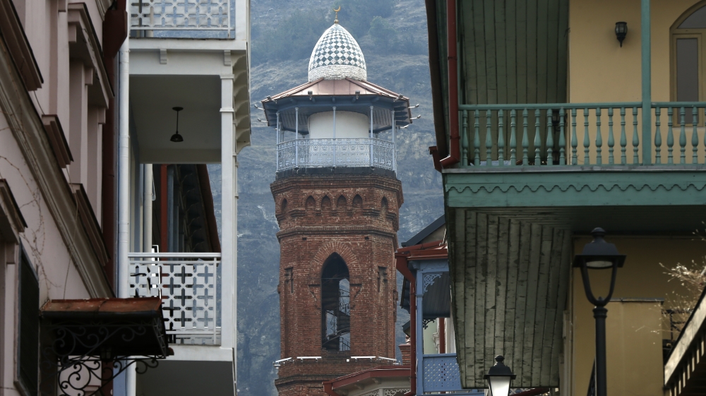 The Jumah mosque is Tbilisi's only Muslim house of worship [David Mdzinarishvili/Reuters]