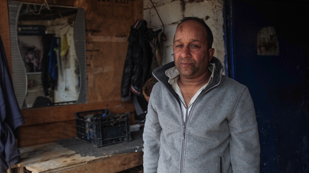 Abdul, 48, says ongoing dizziness and headaches often render him unable to work [Nick Paleologos/SOOC/Al Jazeera]