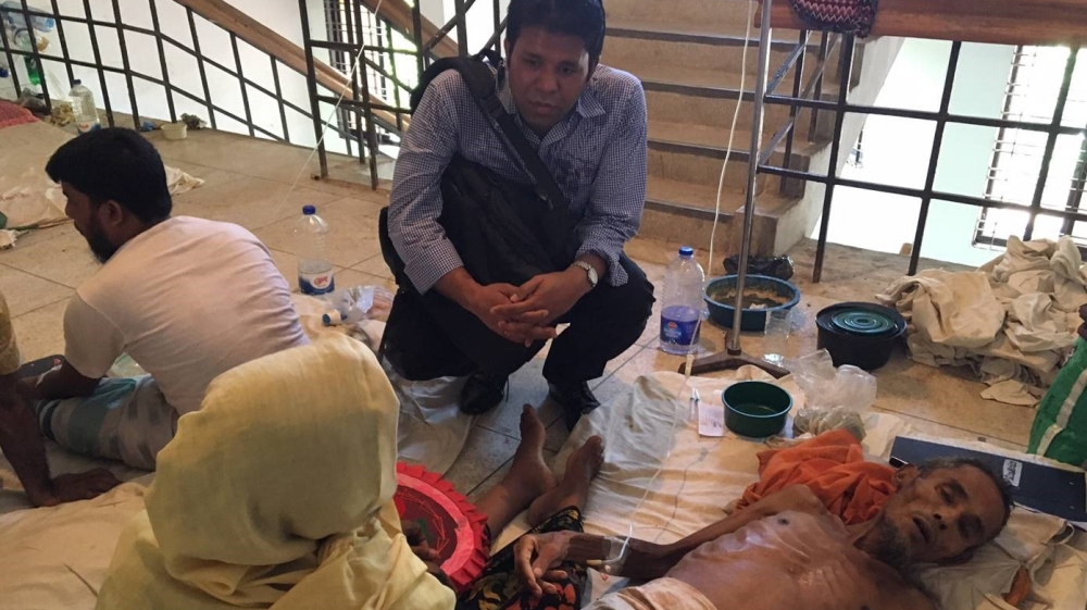 Tun Khin is the head of the Burmese Rohingya Organisation UK [Courtesy: Tun Khin]