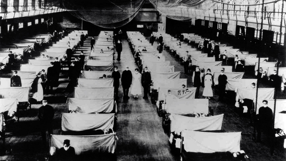 The 1918 Influenza pandemic killed a total of 50-100 million people [Universal History Archive/UIG via Getty Images]