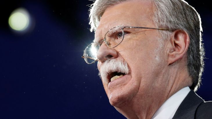 Former US Ambassador to the United Nations John Bolton speaks at the Conservative Political Action Conference (CPAC) in Oxon Hill, Maryland