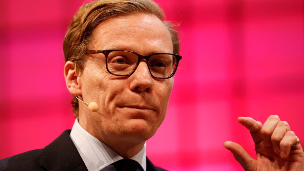Channel 4 aired secretly filmed interviews in which Alexander Nix discussed tactics to discredit politicians [File: Reuters]