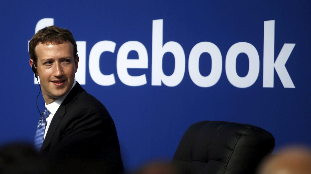 Facebook CEO Mark Zuckerberg at the company's headquarters in California [Stephen Lam/Reuters]
