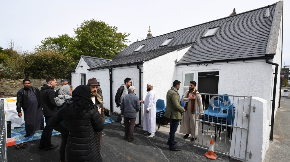 Most of Lewis' 20,000 residents are Christian; there are around 60 Muslims [Jeff J Mitchell/Getty Images]