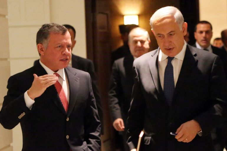 Benjamin Netanyahu Visits Jordan