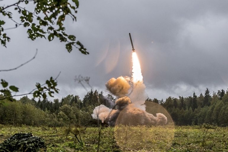 Russian Iskander-K missile