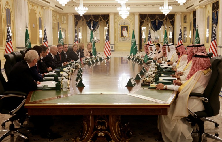 Biden in Saudi