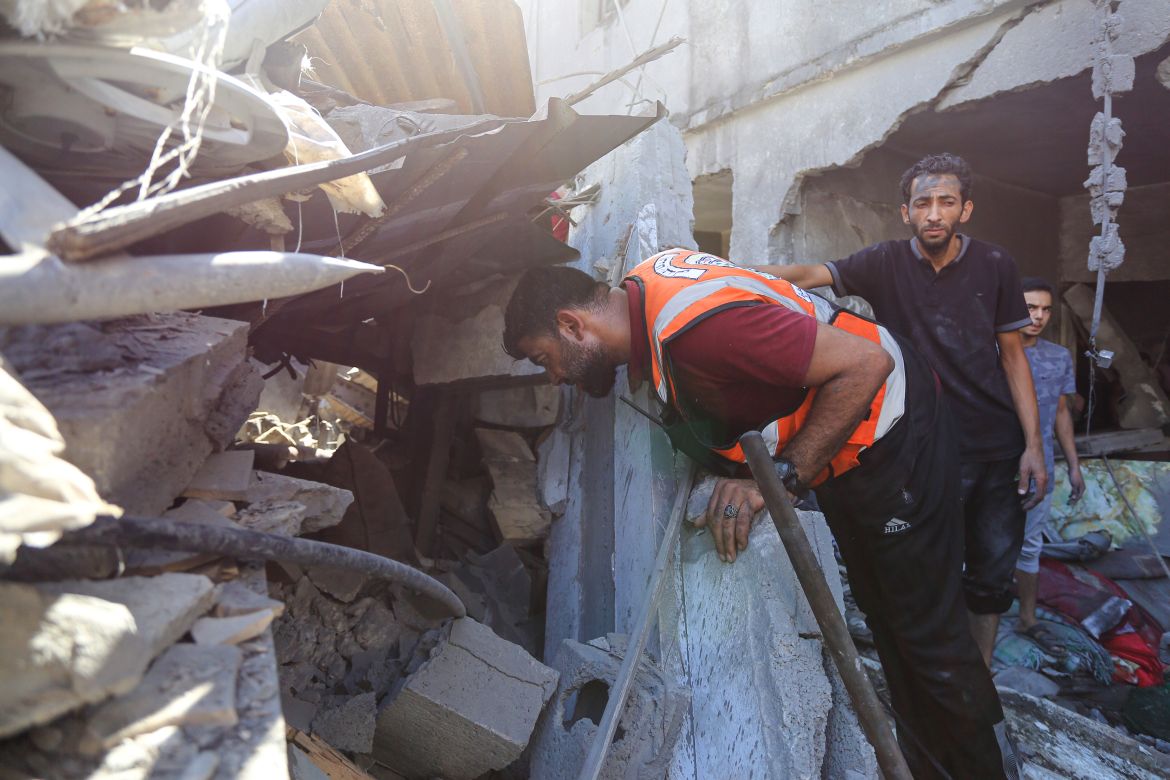 A day in the life of a civil defence rescuer in Gaza