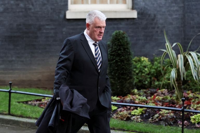 FILE PHOTO: Deputy Chairman of the Conservative Party Lee Anderson walks at 10 Downing Street in London, Britain, December 12, 2023. REUTERS/Hannah McKay/File Photo