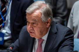 United Nations Secretary-General Antonio Guterres says Israel&#039;s military assault on Rafah would &#039;be an unbearable escalation&#039; [File: Eduardo Munoz/Reuters]