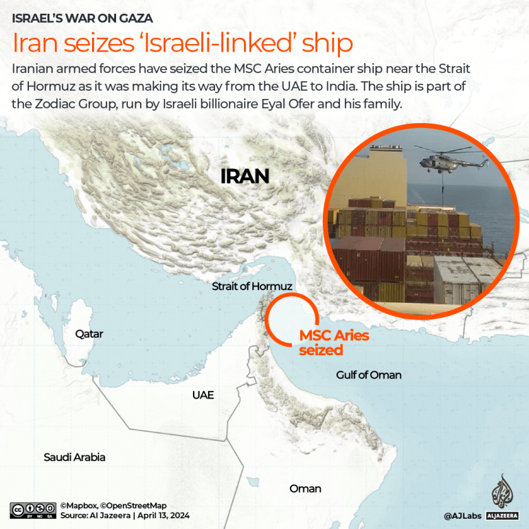 INTERACTIVE-IRAN-seize-Israeli-SHIP-APR13-1713077365