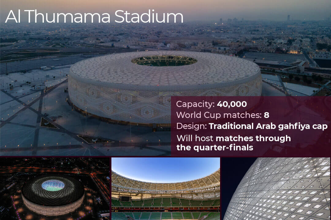 Qatar's stadiums - Al Thumama Stadium
