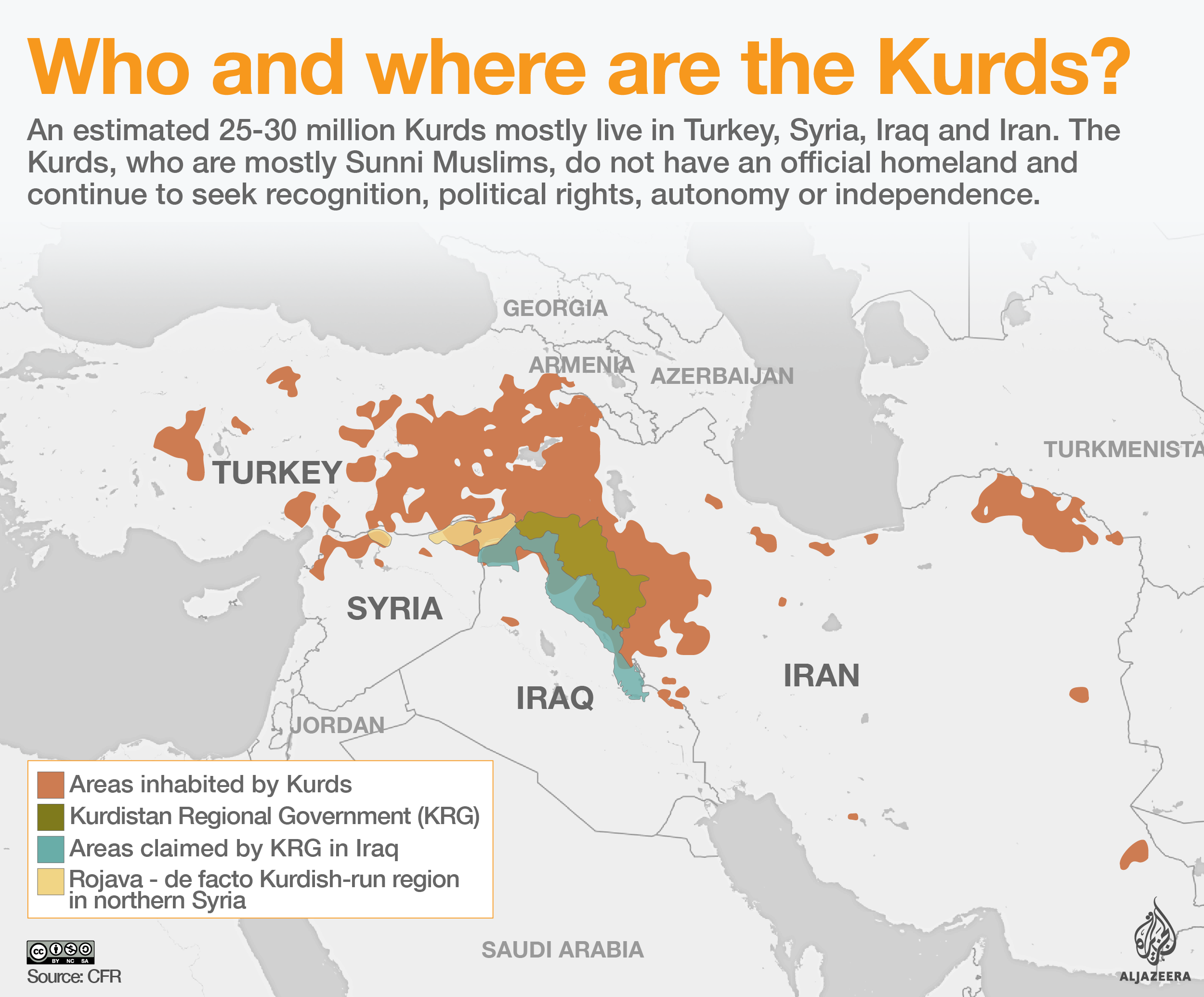 Who Are The Kurds Kurds News Al Jazeera