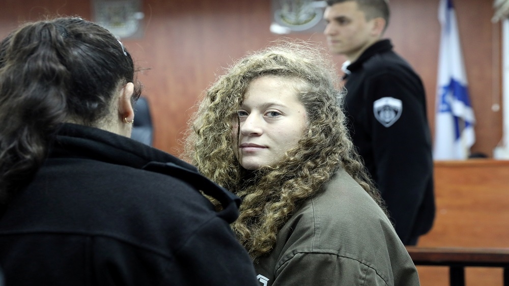 Ahed Tamimi faces a decade in prison [Reuters/Ammar Awad] 