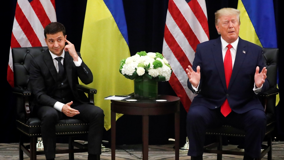 late show +trump pressured ukraine to meddle in the 2020 election