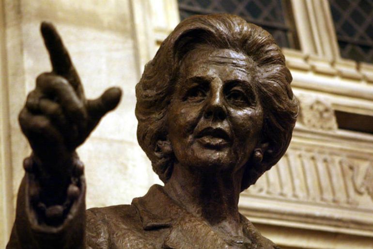 Thatcher statue - reuters