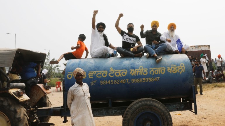 India farmers protest