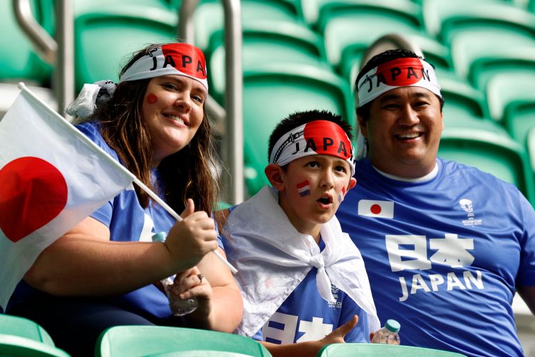 Japan fans